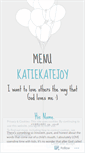 Mobile Screenshot of katiekatejoy.wordpress.com