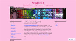 Desktop Screenshot of ccubedx2.wordpress.com