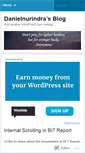 Mobile Screenshot of danielnurindra.wordpress.com