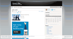 Desktop Screenshot of faxzen.wordpress.com