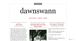 Desktop Screenshot of dawnswann.wordpress.com