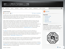 Tablet Screenshot of albertojeca.wordpress.com