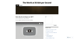Desktop Screenshot of 56kbits.wordpress.com
