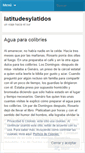 Mobile Screenshot of latitudesylatidos.wordpress.com