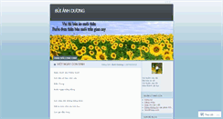 Desktop Screenshot of anhduong.wordpress.com