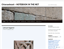 Tablet Screenshot of chiaraadezati.wordpress.com