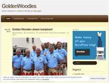Tablet Screenshot of goldenwoodies.wordpress.com