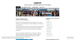 Desktop Screenshot of lazyrun.wordpress.com