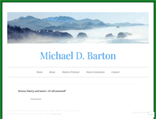 Tablet Screenshot of michaeldbarton.wordpress.com