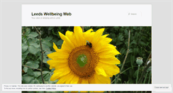 Desktop Screenshot of leedswellbeingweb.wordpress.com