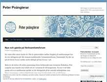 Tablet Screenshot of petermoilanen.wordpress.com