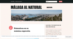 Desktop Screenshot of malagalnatural.wordpress.com