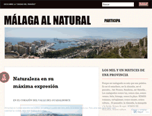 Tablet Screenshot of malagalnatural.wordpress.com