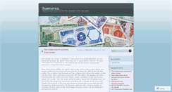 Desktop Screenshot of busienomics.wordpress.com