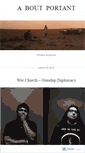 Mobile Screenshot of aboutportant.wordpress.com