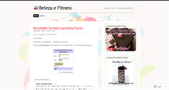 Desktop Screenshot of belezaefitness.wordpress.com
