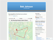 Tablet Screenshot of bobjohnson.wordpress.com