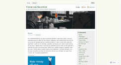 Desktop Screenshot of cocktailklatsch.wordpress.com