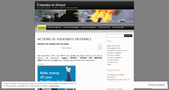 Desktop Screenshot of emeutes.wordpress.com
