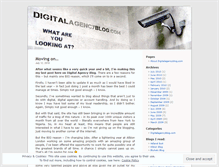 Tablet Screenshot of digitalagencyblog.wordpress.com