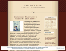 Tablet Screenshot of nadia70.wordpress.com