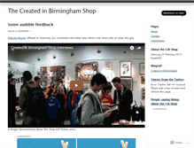 Tablet Screenshot of cibshop.wordpress.com