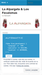 Mobile Screenshot of laalpargata.wordpress.com