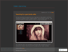 Tablet Screenshot of hiddenobjectsblog.wordpress.com