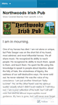 Mobile Screenshot of northwoodsirishpub.wordpress.com