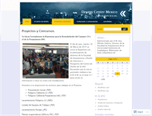 Tablet Screenshot of designcentermexico.wordpress.com