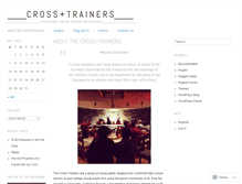 Tablet Screenshot of crosstrainingministry.wordpress.com