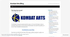 Desktop Screenshot of kombatarts.wordpress.com