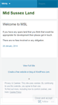 Mobile Screenshot of msll.wordpress.com