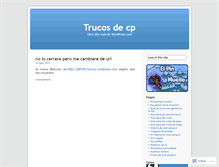 Tablet Screenshot of clubpinguintrucosyguias.wordpress.com