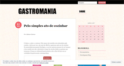 Desktop Screenshot of gastromaniario.wordpress.com