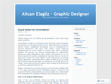 Tablet Screenshot of alicanelagoz.wordpress.com