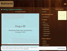 Tablet Screenshot of hamidfitrah.wordpress.com