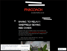 Tablet Screenshot of fabcoach.wordpress.com