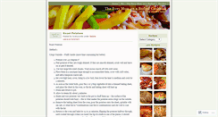 Desktop Screenshot of busymomcookblog.wordpress.com