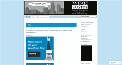 Desktop Screenshot of charlotteblogs.wordpress.com