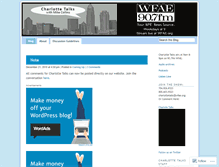 Tablet Screenshot of charlotteblogs.wordpress.com