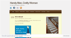 Desktop Screenshot of handymancraftywoman.wordpress.com