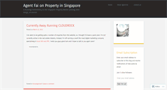 Desktop Screenshot of agentfai.wordpress.com