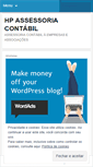 Mobile Screenshot of hpcontabil.wordpress.com