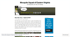 Desktop Screenshot of mosquad.wordpress.com