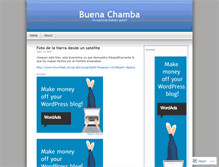 Tablet Screenshot of buenachamba.wordpress.com