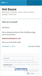 Mobile Screenshot of morehotsauce.wordpress.com