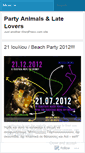 Mobile Screenshot of partyanimalgr.wordpress.com