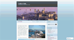 Desktop Screenshot of ceciliainitalia.wordpress.com