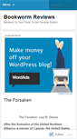 Mobile Screenshot of bookwormreviewblog.wordpress.com